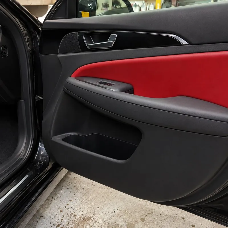 Resultado real de limpieza interior tras detailing
